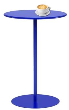 Junvstor Runder Bartisch, Outdoor-Beistelltisch, Cocktail-Bartisch, Küche, Esstisch, Konferenztisch, Kaffee-Besprechungstisch, Bistro-Pub-Thekentisch, Getränketisch (Size : 40x40x50cm)