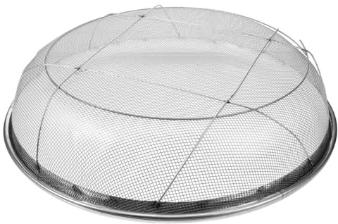 KITANDOVE De Jardín De Acero Inoxidable Herramienta Manual para Tamizar Suelo Filtro Rocas Malla para Jardinería y Compostaje