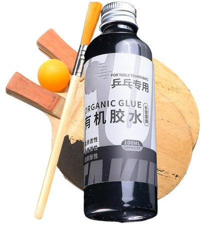 Piing-pong racket limkit – racket gummilim | bordtennislim med borste