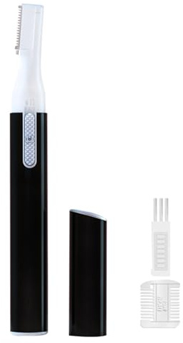 Recortadora eléctrica de cejas recargable, depilación facial, recortadora de vello, afeitadora de cejas, recortadora facial