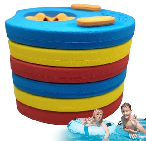 Bandas flotantes, discos de espuma EVA para niños, anillos flotantes para entrenamiento, natación para parques acuáticos, piscinas, playas, estanques