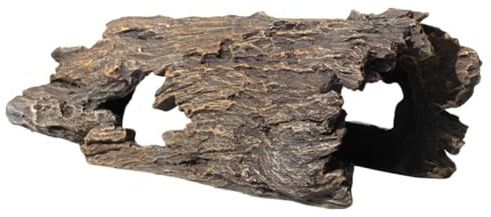 jojofuny Décor Tronc Arbre Artificiel Résine pour Aquarium Cachette Naturelle pour Poissons Ornement Paysager Subaquatique Décoration de Réservoir Accessoire pour Aquarium Tropical
