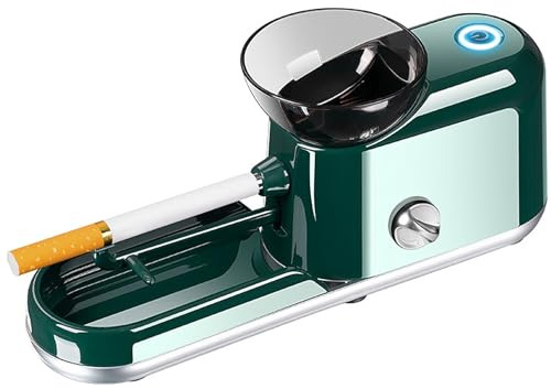 DECAKE The Za Machine, Automatic Joint Roller Portable Electric Grinder 8/6.5mm Tube, Stainless Steel Adjustable Cigarette Making Machine(Green)