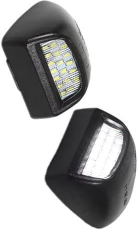 Conjunto de luz de matrícula Compatible con Chevrolet para Tahoe para Suburban 1500 para Avalanche Kit de luz de matrícula para automóvil 52016718 15805196 22794700