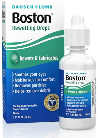 Boston Nachfülltropfen für starre gasdurchlässige Kontaktlinsen, 1/3 oz Flasche