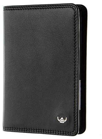 Golden Head Polo Visitenkartenhülle, 12 cm, Schwarz