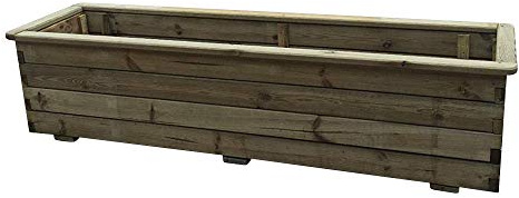 Simply Wood Raised Bed Planter Large Plus – !!! SALE SALE SALE !!! - Includes Free Of Charge Base