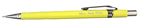 Pentel P200 Series Druckbleistifte, 0,5 mm, Pastellgelb, 12 Stück