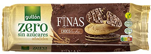 Galletas Gullón Finas choco leche Zero Sin Azúcares