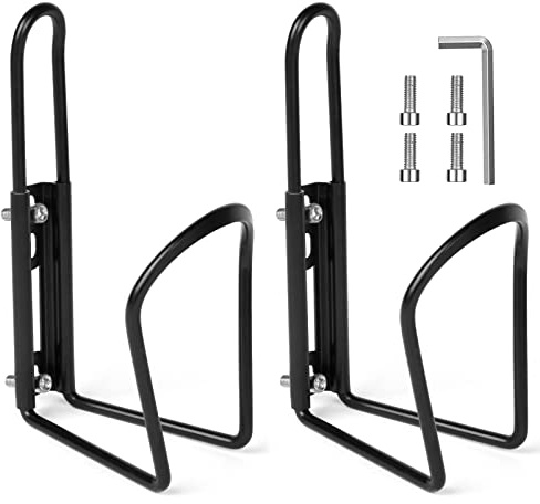 Ainiv Fahrrad Flaschnhalter, 2 Stück Fahrrad Trinkflaschenhalter, Flaschenhalter für Fahrräder, FanghakenLeicht Flaschenhalter Set für Rennrad, Mountainbike, Unverzichtbar zum Reiten