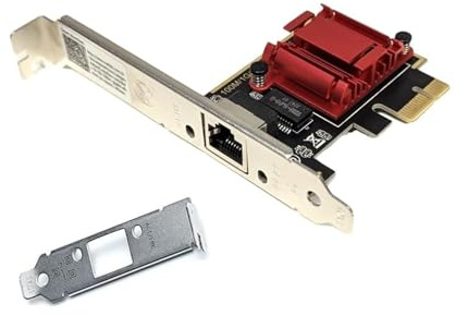 Carte réseau PCIe RTL8125B Realtek 2,5 G LAN Ethernet Interface 2,5 Gbps RJ45
