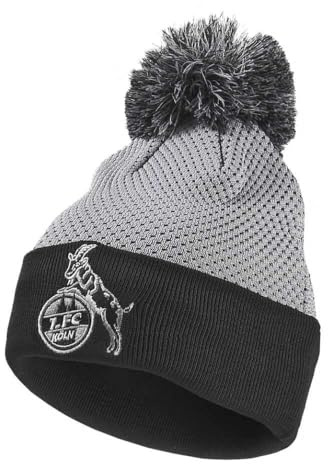 1. FC Köln Bommelmütze - 48 - New Era Wintermütze Mütze mit Bommel