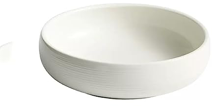 NEBE Insalatiera Piatto da tavola for la casa Piatto da Frutta in Ceramica Grande insalatiera for Verdure Ciotola for zuppa del Ristorante dell'hotel Ciotola per Frutta e Verdura (Size : M)