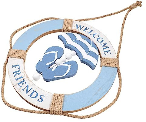 Alipis Mediterraner Stil Dekoration Form Eines Rettungsrings Wanddeko Für Zuhause Fenster Und Türen Accessoire Für Strand-