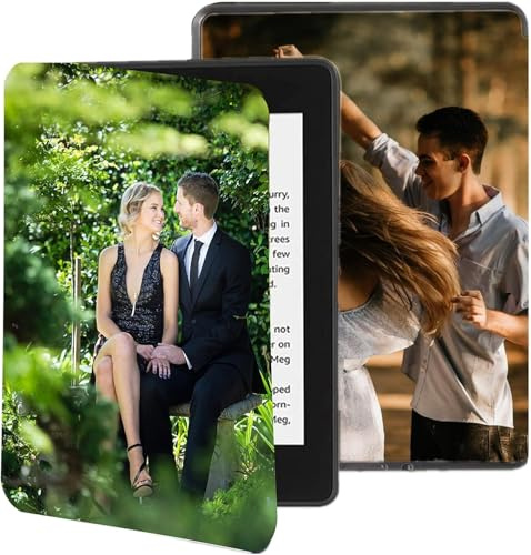 Individuelle Foto Personalisierung Soft Hülle personalisierbar Hülle für 7 Zoll Kindle Paperwhite 12th 2024/Kindle Colorsoft Signature Edition/Kindle Paperwhite 11th 2021/6 Zoll Kindle 11th 2022 2024