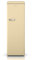 SWAN SR11050CNE Retro Tall Larder Fridge with 337L Capacity, 5 Glass Fridge Shelves, 1 Chrome Wine Rack, 6 Door Shelves, 1 Salad Crisper, Energy Class E, Cream