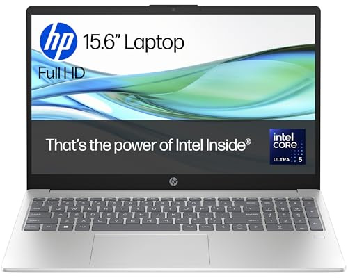 HP 15.6 Laptop | Intel® Core™ Ultra 5-125H Processor | 16GB RAM | 512GB SSD | Intel® Arc™ Graphics | FHD IPS Anti-glare Display | Up to 10 Hrs Battery | Windows 11 | Fast charge | 15-fd1001sa