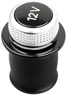 12V Cigarette Lighter Cover, Car Power Port Plug, Compatible with Audi A3 A4 A5 Q2 Q3 Q5 Models, Replacement for 4H0919311 8W0919311