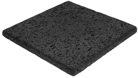 Toyvian Piedra Volcánica para Asar Parrilla Coreana de Cocina Saludable para Carne Verduras y Pescado Base de Roca Natural para Barbacoa Gas Piedra de Cocina Antiadherente y Distribución