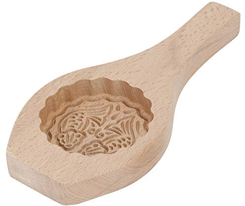 Molde de galletas de para hornear, molde de pastel de luna de hecho a mano para dar forma a masa, sellos de galletas para maamoul, pasteles de luna (Pez claro de luna nº 2)