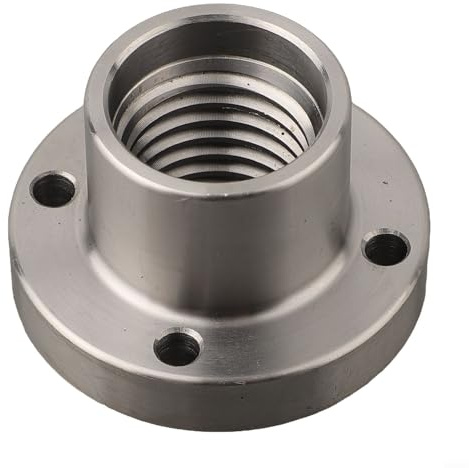 Drehmaschinen Planplatte 1-8TPI Stahl Flansch für Holz Drechseln Präzise Bearbeitung 2 Zoll(2inch)