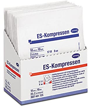 ES-Kompressen steril, 8fach, 10 x 10 cm