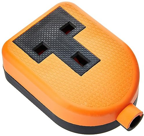 Merriway BH02687 Nylon Extension Socket 13 Amp 1-Gang - Orange