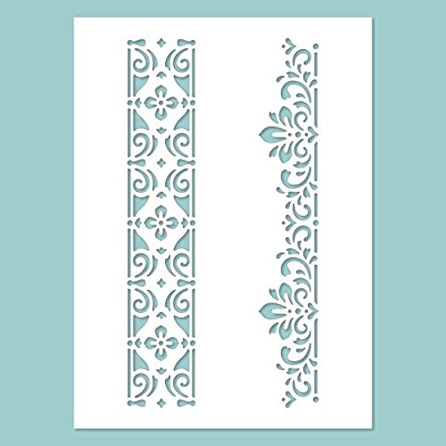 Zita's Creative Schablone - Pattern 02. Schablone, Stencil