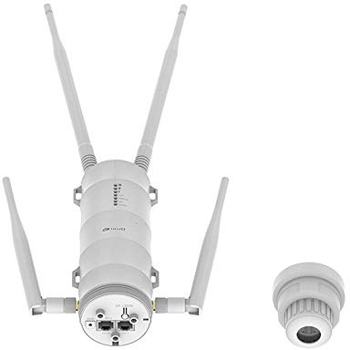 Ripetitore Wi-Fi AC1200 universale da esterno è Range Extender Amplificatore Wireless Dual Band con 4 antenne alto guadagno, con Alimentazione Poe e Porte LAN Gigabit wifi