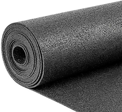 12,5m² Gummigranulatmatte Strong 1,25m x 10,0m, Stärke: 3mm, Bautenschutzmatte