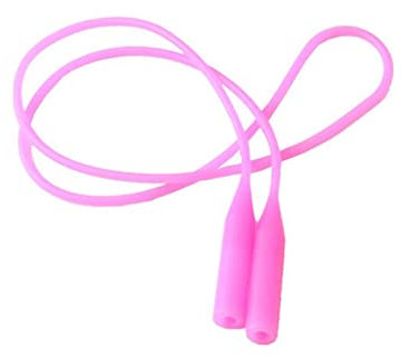 ZZZYW 1 Stück einstellbare Gläser mit Sonnenbrille Seilbrille Kette Sport Gürtelhalterung Elastische Fixierseil (Color : Rose red, Größe : ONE Size)