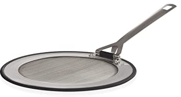 Le Creuset Tapa antisalpicaduras de acero inoxidable, 20 a 24 cm, 53303260010000