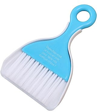 OHPHCALL 2 Juegos Masajeador Facial Bateria Accesorios De Vapeo Spray Oidos Limpieza Bolsa Bocadillo Reutilizable para Oclusión Mini Escoba para Quitar El Polvo Niño Recogedor Mano