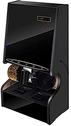 Household Electric Shoe Brush Machine, Electric Shoe Polisher Automatic Induction Dust Removal Treatment Shoes Cleaning Brush Kit Shoes Nursing Maintenance Electric Shoe Brushing Machine Shoe