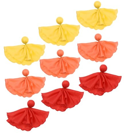 HOLIDYOYO 9 Stück Teiliges Football Schiedsrichter Penalty Flags aus Langlebigem Material Kompakt und Tragbar für Schiedsrichter und Sportfans bei Football Soccer