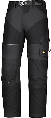 Snickers Workwear 6903 FlexiWork Arbeitshose, 1 Stück, 56, schwarz, 69030404056