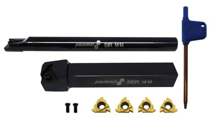 PAULIMOT Gewindeschneid-Set 14 mm für Steigung bis 3,0 mm, 11-teilig