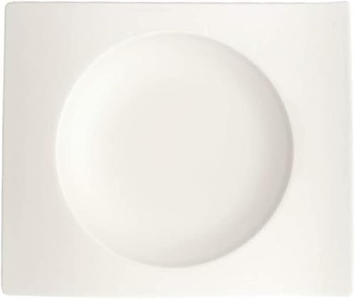 Villeroy & Boch 1025252665 NewWave Lot de 4 Assiettes à Pain rectangulaires en Acier Inoxydable