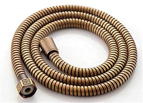 UZSYLE Antique Brass Hand Held Bidet Spray Shower Set Copper Bidet Sprayer Lanos Toilet Bidet Faucet Lavatory Gun Wall Mounted Muslim Toilet Shattaf,Plumbing Hose