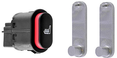 2EXTREME 8500000 Sitzheizung Schalter Reparatur Set für Original Schalter kompatibel für Ford Cougar, Fiesta, Transit, Ranger, Mondeo, Turnier, Fusion, Tourneo 2Stück