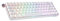 Geeky GK65 SE 65% | Mechanical Gaming Keyboard | 68 Keys Multi Color RGB LED Backlit for PC/Mac Gamer | ANSI US American Layout (White, Mechanical Black)