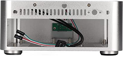 Mini Châssis de Jeu ITX, Boîtier de Jeu D'ordinateur ITX de Qualité Supérieure à Petit Facteur de Forme, Boîtier HTPC équipé d'une Multitude de Trous D'extension