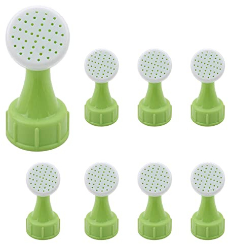 8 Pack Watering Tops for Plastic Bottles Mini Hand Bottle Top Waterers Portable Watering Sprinkler Heads for Plant Flower Gardening
