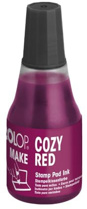 COLOP Påfyllningsfärg för MAKE stämpelkudde 25 ml cozy red