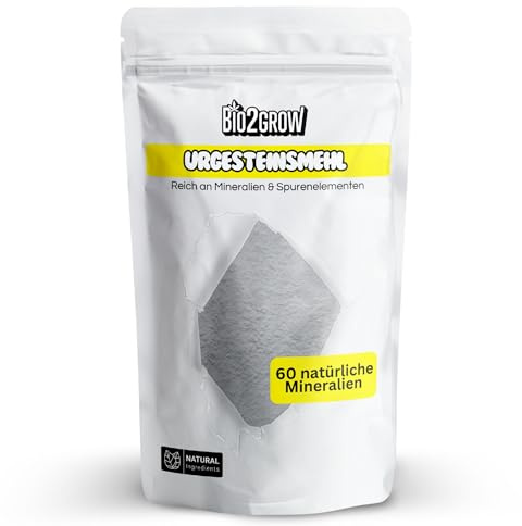 Bio2grow Urgesteinsmehl 250g - Bodenverbesserer & Pflanzenstärkung - Natürlich & nachhaltig
