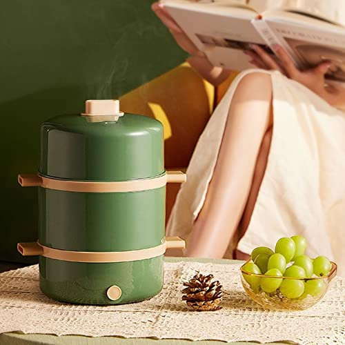 Sartén para Tortillas, cocedor de Huevos, Cabezal de 350 W para 14 Huevos, cocedor de Huevos con Potencia, cocedor de Huevos pequeño doméstico, artefacto para Huevos Duros o Blando