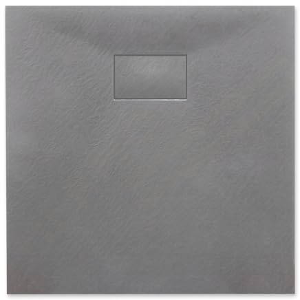 Thermopanel SMC Grey Shower Trays Base Slate Stone Effect Textured Non Slip - 1200 x 800mm