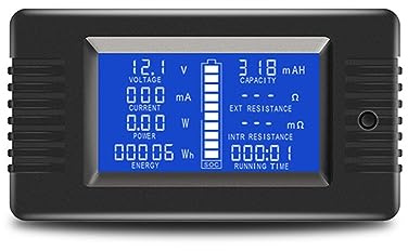 DC 200V 100A Voltmetro Amperometro Batteria For Auto Tester Capacità Resistenza Elettrica Misuratore Di Tensione Monitor