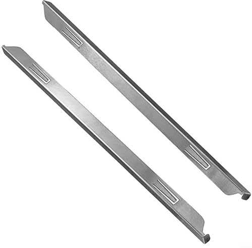 EXTRWORY Copertura per piano cottura in acciaio inox da 58,4 cm, per cucina, resistente al calore, blocca le fuoriuscite di cibo tra il bordo della stufa e il piano di lavoro (A)