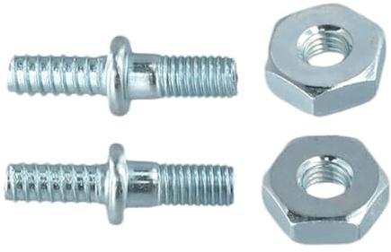 JoyousMall Tornillos de barra y tuercas para MS170 MS180 MS250, kit de herramientas de montaje de barra guía de motosierra, tornillos de repuesto para MS210 MS230 MS260